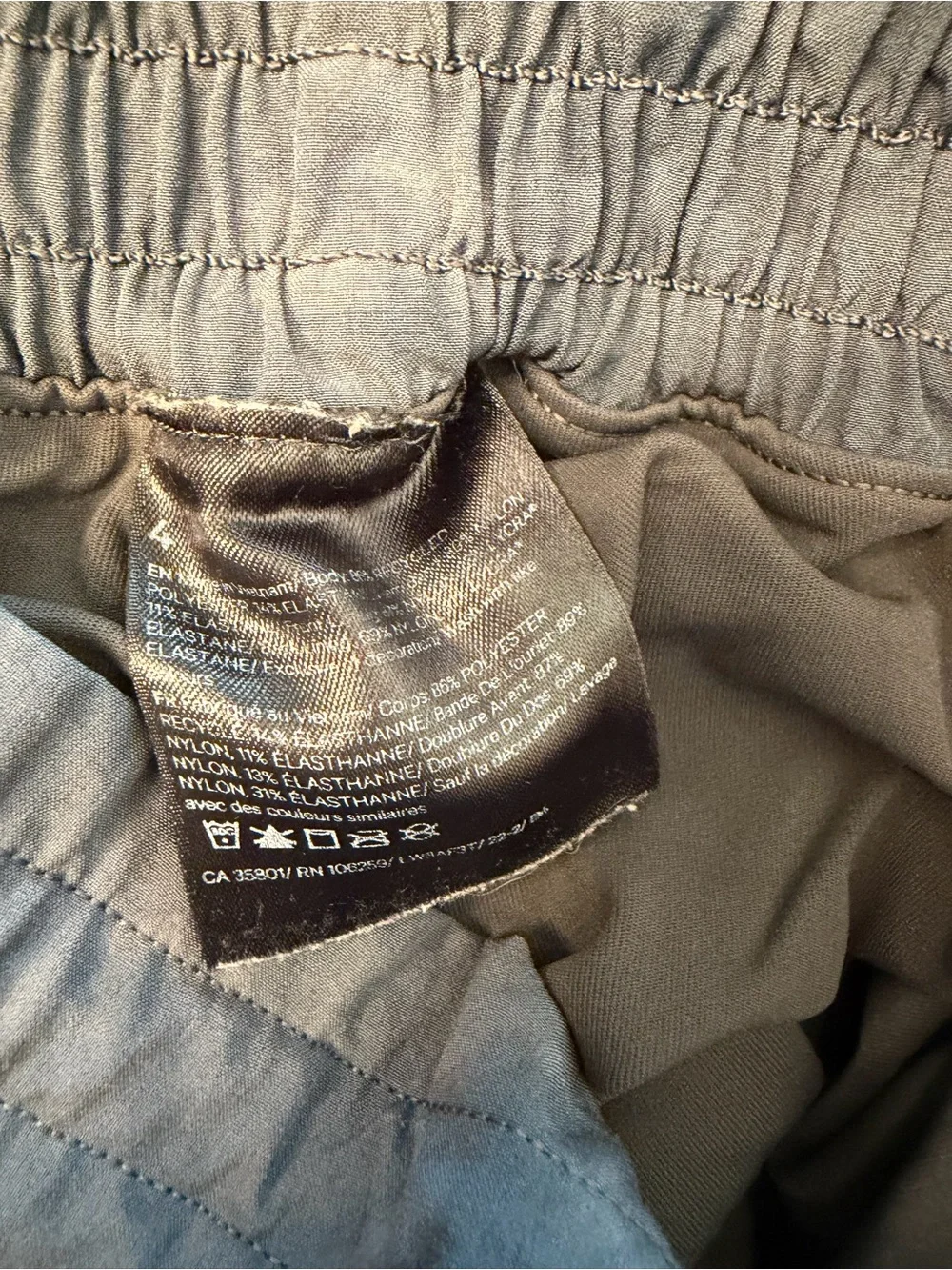 lululemon athletica worn handful